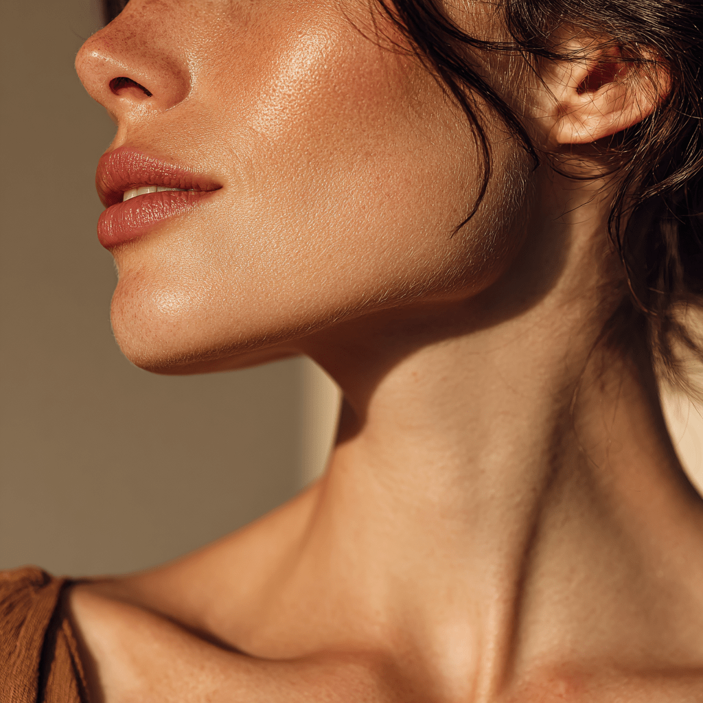 Luminous skin texture